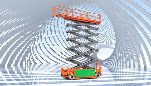 Products Info | Dingli launched 28 and 32 meters electric scissor platforms！